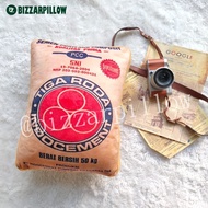 Bizzarpillow Bantal Semen Custom size M Bantal Unik BZ084 (APG93)