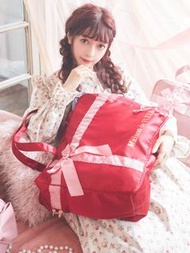 ［訂購/包郵］Misako Aoki青木美沙子聯名款- Maison de FLEUR禮物緞帶波士頓行李包旅行袋大收納袋