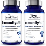1MD Nutrition ImmunityMD - Immune Health Probiotic | Potent, Doctor-Selected Probiotic Strains with 