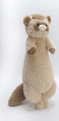 1pc 52CM Simulation Lovely Ferret Brown Mink Plush Toys Kawaii Animal Plushie Pillow Stuffed Soft So