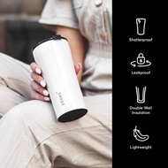 STTOKE Ceramic Leak Proof Shatter Proof Insulated Cup 16 Oz 460ml Coffee Mug Travel Bottle