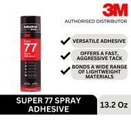3M Super 77 Spray Adhesive 13.2 Oz (375 gm)