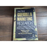 Booksale - More Guerrilla Marketing Research