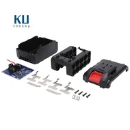 21V Li-Ion Battery Case Kit 10*18650 Battery Pack Accessories with Circuit Board for Power Tools Acc