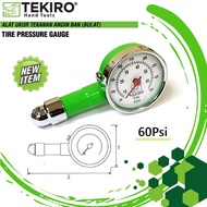TEKIRO Round Wind Pressure Gauge 60 Psi Pressure Gauge Wind Chimes ORIGINAL Tyre Pressure Gauge