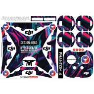 DJI PHANTOM 4 ADV / PRO Sticker Skin Design 0160