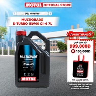 MOTUL MULTIGRADE D-TURBO 15W40 CI-4 7L VN car lubricant