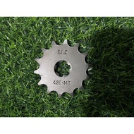 428 FRONT SPROCKET DEPAN KRISS 428 SPROCKET KRISS110 CT110 CT100 FRONT SPROCKET SPOCKET 428