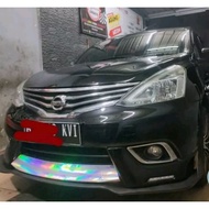 Front lips bumper front winglet grand livina Autech