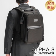 Tumi TUMI rucksack slim backpack 02603581D3 / 117339-1041 black ALPHA 3 SLIM BACKPACK men's business rucksack