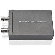 4K HDMI-Compatible To AHD Converter Full HD 4K HDMI-Compatible In To BNC AHD Out for PC Camera Monitor DVR TV Projector