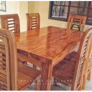 Brand new Narra dining table set 6 seater