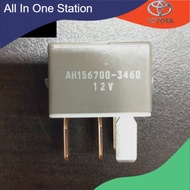 DENSO RELAY  TOYOTA PERODUA 12V 4PIN  AH156700-3460 (ORIGINAL)