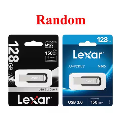 Lexar M400 Encrypted USB Flash Drive 32/64/128/256GB - High-Speed USB 3.0, Up to 150MB/s Read Speed,