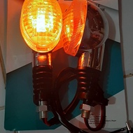 Turn signal lights - 2pcs kawasaki ninja R crome standard cents - CHROME