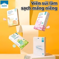 Invisalign braces cleaning effervescent tablets, dentures and dental instruments, soaked effervescen