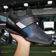 Professional Men's Squat Weight Lifting Shoes Mesh Breathable Weight Lifting Squat Training Shoes Me