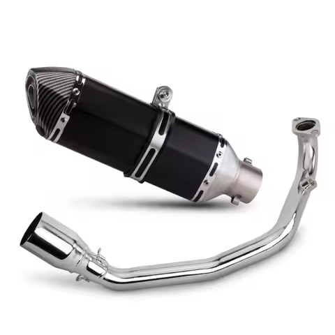 Gy6 200cc Motorcycle Exhaust Pipe Gy6 Exhaust System Fuel Tank 200 Efi Scooter