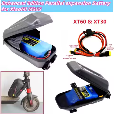 36V 48V Battery 14Ah for Paralleling Extra Expansion XiaoMi M365/PRO/PRO2/1S/Mi3 ESSENTIAL Extra Bat