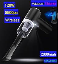 Wireless Car Vacuum Cleaner Portable / Vakum Penyedot Debu Mini Mobil / Baterai Cas Wireless