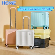 Small Luggage Travel Bag 18 Inches Luggage Password Suitcase Lightweight Trolley Boarding Case
