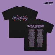 พร้อมส่งเสื้อเฮีย-- ใหม่ Olivia RODRIGO Guts World Tour Shirt โดย Undercroft Mens T Shirt s-5xl