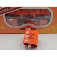 UNIVERSAL SIGNALCALANLER SIGNAL RELAY 12V LED ADJUSTABLE FLASHER RELAY SIGNAL KOYOKO