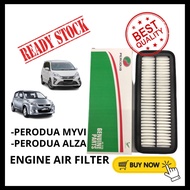 Engine Air Filter Perodua Myvi Old 2005 , Myvi Lagi Best , Alza Spare Part 17801-BZ030