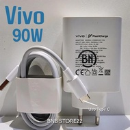 Vivo 90W Charger 90 Watt Full Set Flash Charge Type C Charger