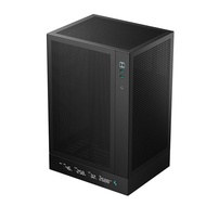# DeepCool CH170 Digital - High Airflow Vertical Mini ITX SFF Case With Data Screen # [BLACK/WHITE]