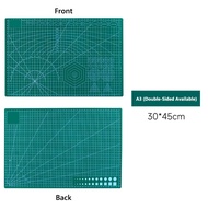JIYAN2866 PVC Paper Cutting Pad Grid Line A1/A2/A3/A4/A5/A6 Cutting Board Durable Double Sided Cutti