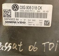 VW 06 passat 2.0 TDI 03G906018CK 引擎電腦  車友請繞道、歡迎車廠洽詢