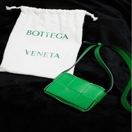 Bottega Veneta Candy Cassette BV綠 迷你卡帶包
