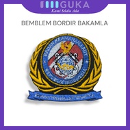 Emblem bordir BAKAMLA/ badan keamanan laut