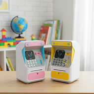 Facial Recognition ATM Money Bank for Kids with Password Unlock