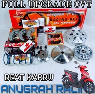 FULL UPGRADE CVT KIRIAN ANTI GREDEK AKSELERASI KVY PNP BEAT KARBU SCOOPY KARBU SPACY KABU MANGKOK GA