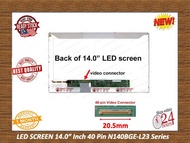 14.0 inch 40 Pin Normal LED SCREEN For B140XW01 V8 B140XW01 LP140WH4 LTN140AT16 N140BGE-B6 HB140WX1-