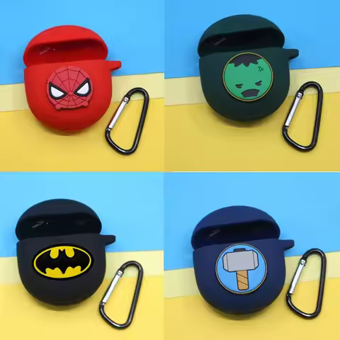 Cartoon Marvel Batman Case For Google Pixel Buds Pro Case Earphone Case For Google Pixel Buds 2 Cove