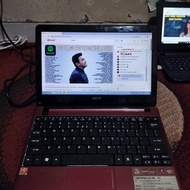 laptop notebook netbook bekas Murah Bergaransi Acer Aspire One 722