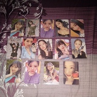 TWICE PHOTOCARDS BETWEEN 1&2