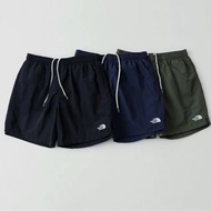 日本預訂 3色選 the north face 刺繡logo 防水 versatile short 機能短褲