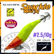 2024 SEAHAWK SPARKLE SQUID JIG CANDAT SOTONG EGING DUEL FISHING LURE