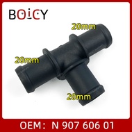 BOICY Engine Coolant Hose Flange T-joint for Jetta Caddy Golf Touran Sharan Touran A3 A4 A5 A7 A8 Q3