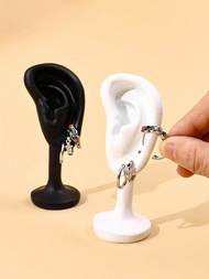 1pc Resin Earring Display Stand - Jewelry Shop Earring Holder Organizer, Earrings Decoration Photogr
