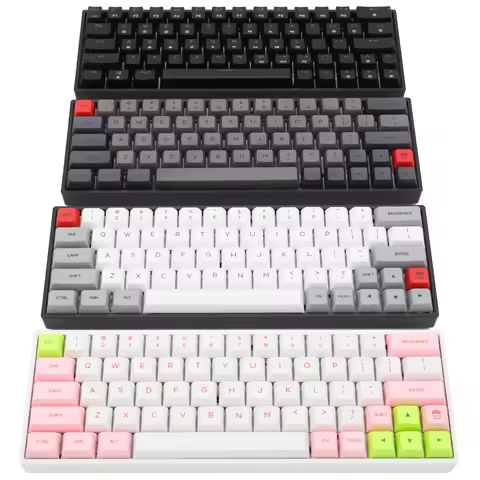 New sk64 60% custom mechanical keyboard rgb optical switch leds hot swapping socket powerful control