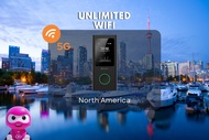 4G/5G Pocket WiFi สำหรับใช้ในอเมริกาเหนือ (รับที่สนามบินมาเลเซีย) โดย Roamingman
