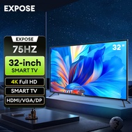 Smart TV 32 inch Android TV EXPOSE 4K Ultra HD LED Murah Television Built-in TV box WiFi Dolby Visio