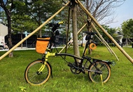 Brompton 50 Tour de France Folding Bike Yellow Black