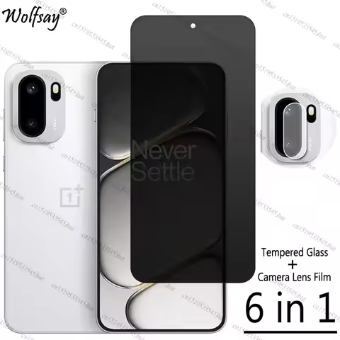 Privacy Screen Protector For OnePlus Ace 6 Anti-Spy Tempered Glass OnePlus Ace 6 Camera Glass For On
