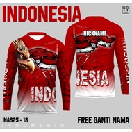 Indonesian Independence Day Jersey T-Shirt 80th Anniversary 2025 T-Shirt 17 August 2025 Garuda T-Shi